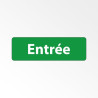 Panneau Signalétique "Entrée"