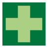 Panneau signalétique Photoluminescent - Premier secours - ISO 7010