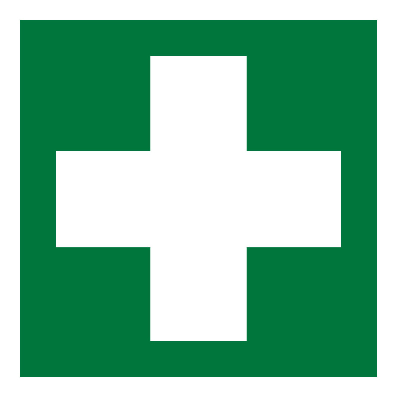 Panneau signalétique Premiers Secours - E003 - ISO 7001