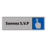 Panneau Sonnez S.V.P - Signalétique d'accueil