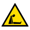 Panneau triangle - Danger risque d'asphyxie - W041 - ISO 7010