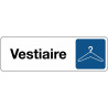 Signalétique vestiaire – Pictogramme cintre – Plaque de porte