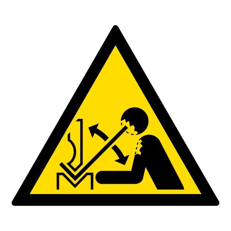 Panneaux - Déplacement pièce presse plieuse - W032 - ISO 7010