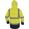 Machinalement, votre regard se pose sur cette parka pluie double polaire haute visibilité 5 en 1. Instantanément, vous pouvez pe