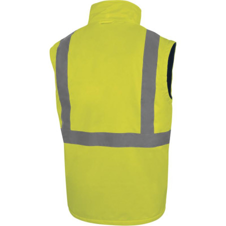 Machinalement, votre regard se pose sur cette parka pluie double polaire haute visibilité 5 en 1. Instantanément, vous pouvez pe