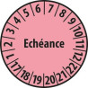 Pastilles Calendrier - Personnalisables - Ø 25 mm