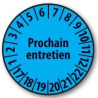 Pastilles Calendrier - Personnalisables - Ø 25 mm