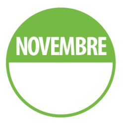 Pastilles - Inventaire Novembre - 40 mm - Rouleau de 500