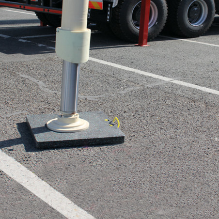 Patins de stabilisation monoblocs