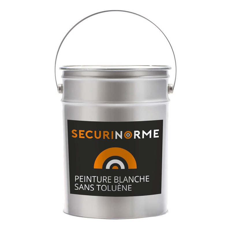 Peinture de Traçage au Sol - Blanche Sans Toluène - 25 kg
