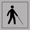 Pictogramme d'information - Accessibilité, malvoyant ou aveugle - ISO 7001