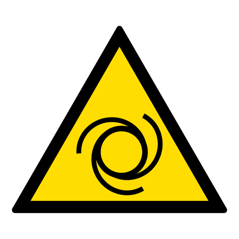 Pictogramme de danger - Démarrage automatique - W018 - ISO 7010