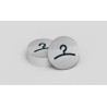 Pictogramme rond de porte "Vestiaire"