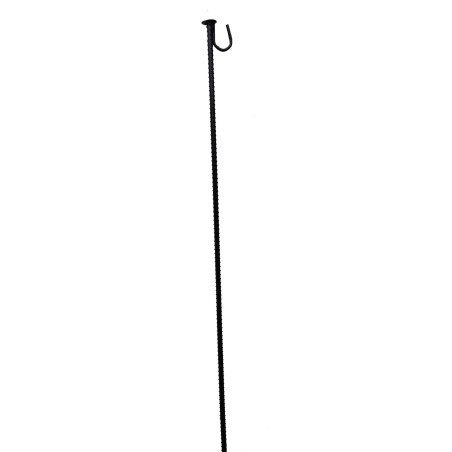 Barrière de sécurité - Piquets pour rubalise - 1200mm - Acier - Lot de 5
