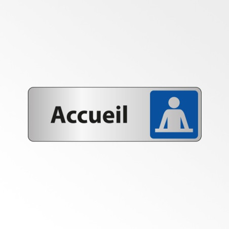 Panneau Signalétique "Accueil"