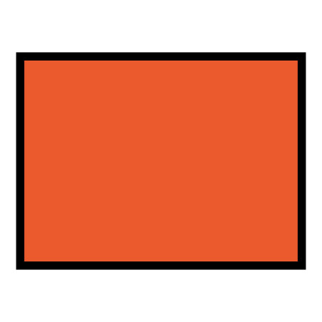 Plaque de Transport ADR - Vierge - 300x400 mm - Orange