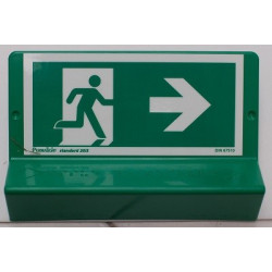 Signalétique braille Issue de secours" - Flèches  droite ou gauche