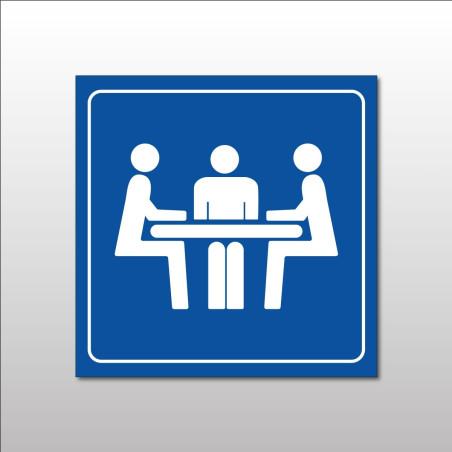 Pictogramme "Salle de Réunion" en Gravoply