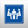 Pictogramme "Salle de Réunion" en Gravoply