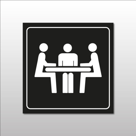 Pictogramme "Salle de Réunion" en Gravoply
