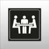 Pictogramme "Salle de Réunion" en Gravoply