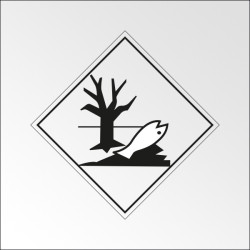Signalisation de transport normalisée ADR - "Dangereux pour l'environnement"