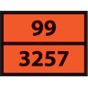 Plaque ADR pour camion Produits Bitumeux Chauds - 400x300mm