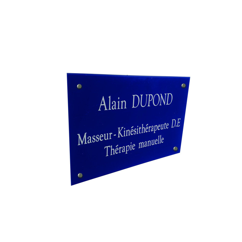 Plaque professionnelle MINJU personnalisable