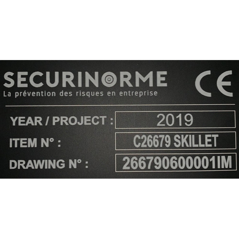 Plaque de firme élégante et professionnelle pour augmenter votre visibilité