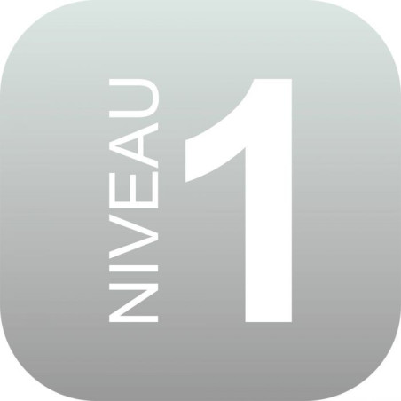 Plaque signalétique PLEXI Niveau 1 - 120 x 120 mm