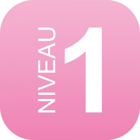 Plaque signalétique PLEXI Niveau 1 - 120 x 120 mm