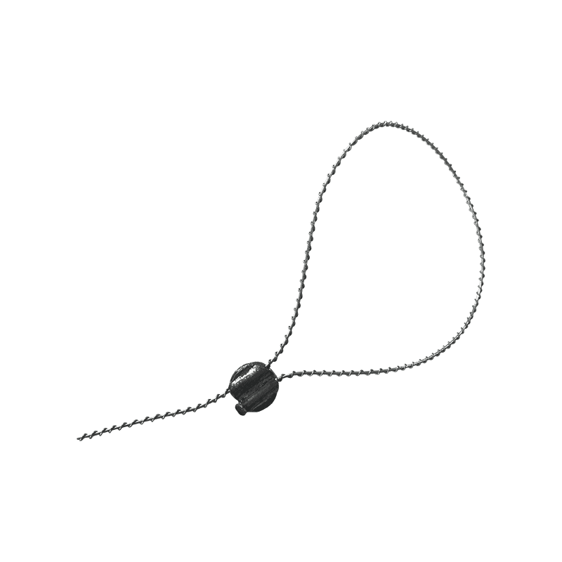 Plombs à sceller - Tête en plomb - Fil en acier galvanisé - Lot de 100