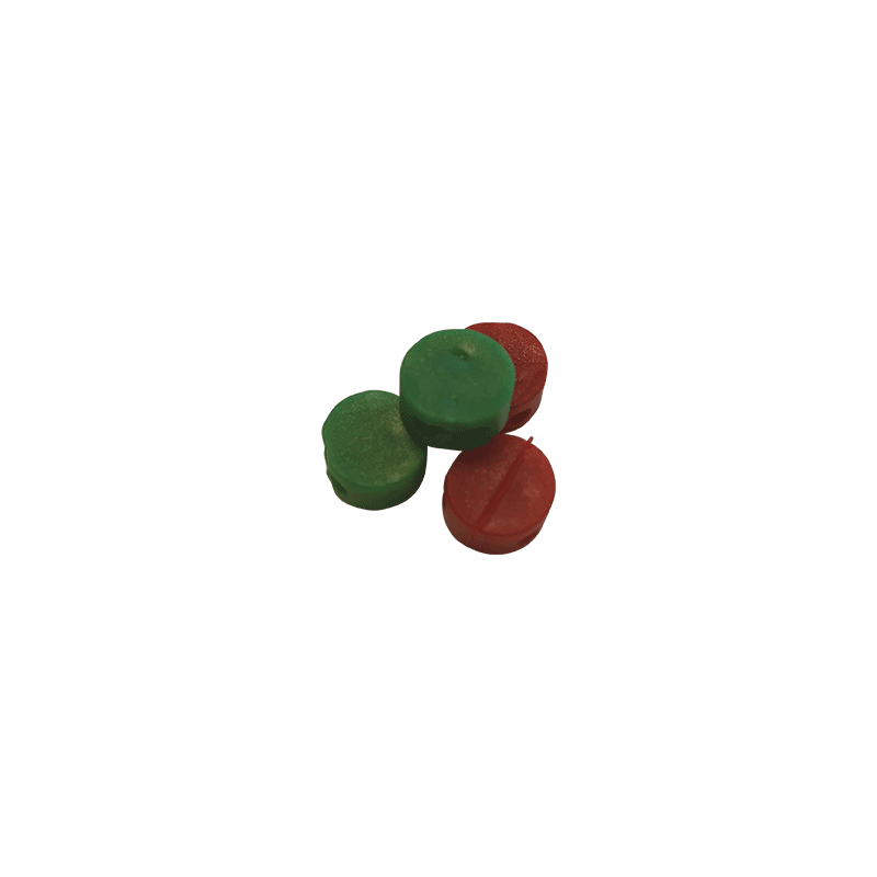 Plombs à sceller - Polystyrène, Diamètre 9 mm - Par 1000