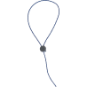 Plombs à Sceller - Tête Copolymère Fil Perlé Plastifié Bleu 150mm - Par 100