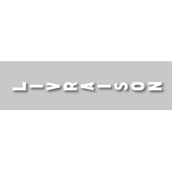 Pochoir - Texte "LIVRAISON" - Adhésif