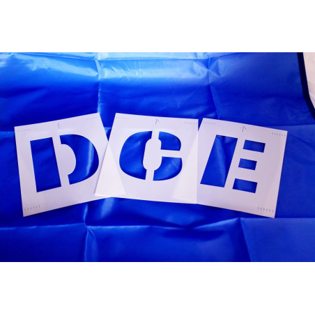 Pochoir Lettres & Chiffres PVC