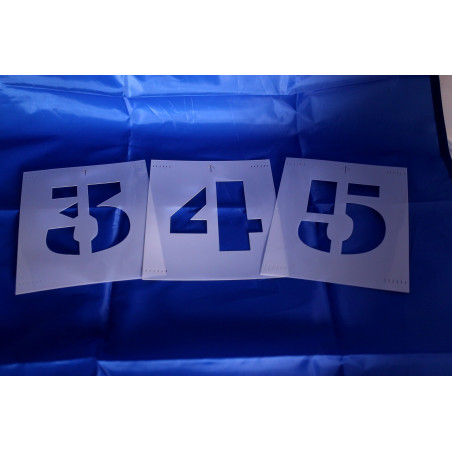 Pochoir Lettres & Chiffres PVC