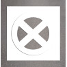 Pochoir - Arrêt et stationnement interdits - 800 x 800 mm - PVC