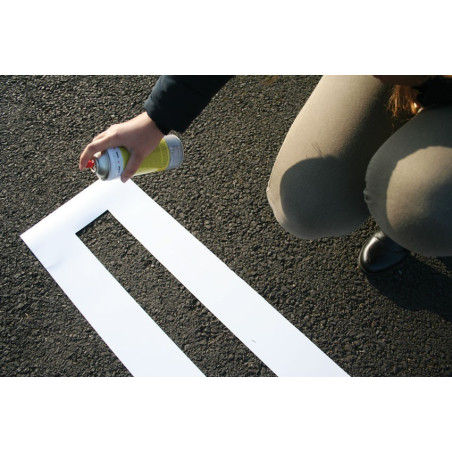 Pochoir - Ligne Droite - Polycarbonate - Rouleau