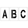 Pochoir - 26 Lettres - PVC