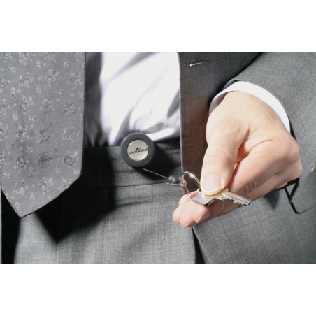 Ces enrouleurs sont parfaits pour porter et afficher facilement vos badges d'identification ou vos cartes d'accès. Ils sont doté