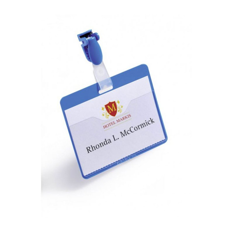 métallique ajustable. Robuste et durable, ce porte-badge est idéal pour les conférences, les réunions, les séminaires, les burea