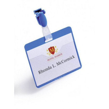 métallique ajustable. Robuste et durable, ce porte-badge est idéal pour les conférences, les réunions, les séminaires, les burea