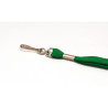 Porte-badge - cordon tube 12 mm avec mousqueton métal - polyester