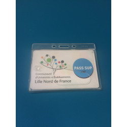 Ce lot de 50 porte-badges en PVC rigide est parfait pour tous vos événements professionnels ou privés nécessitant des badges d'i