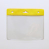 Lot de 100 portes badges souple bandeau - 5 couleurs
