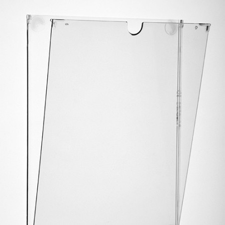 Porte-Document Mural - Plaque Transparente A4 - Polycarbonate