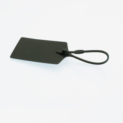 Porte-étiquettes - À flèche - 190 mm - Polyéthylène haute densité (PEHD) - Lot de 100