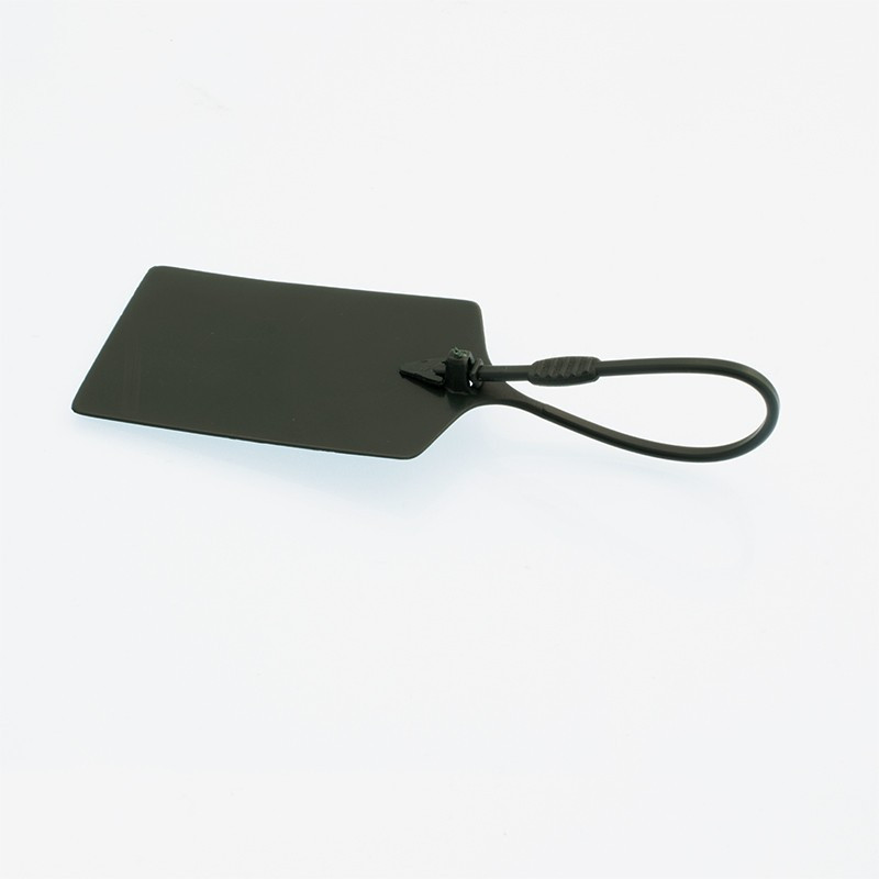 Porte-étiquettes - À flèche - 190 mm - Polyéthylène haute densité (PEHD) - Lot de 100