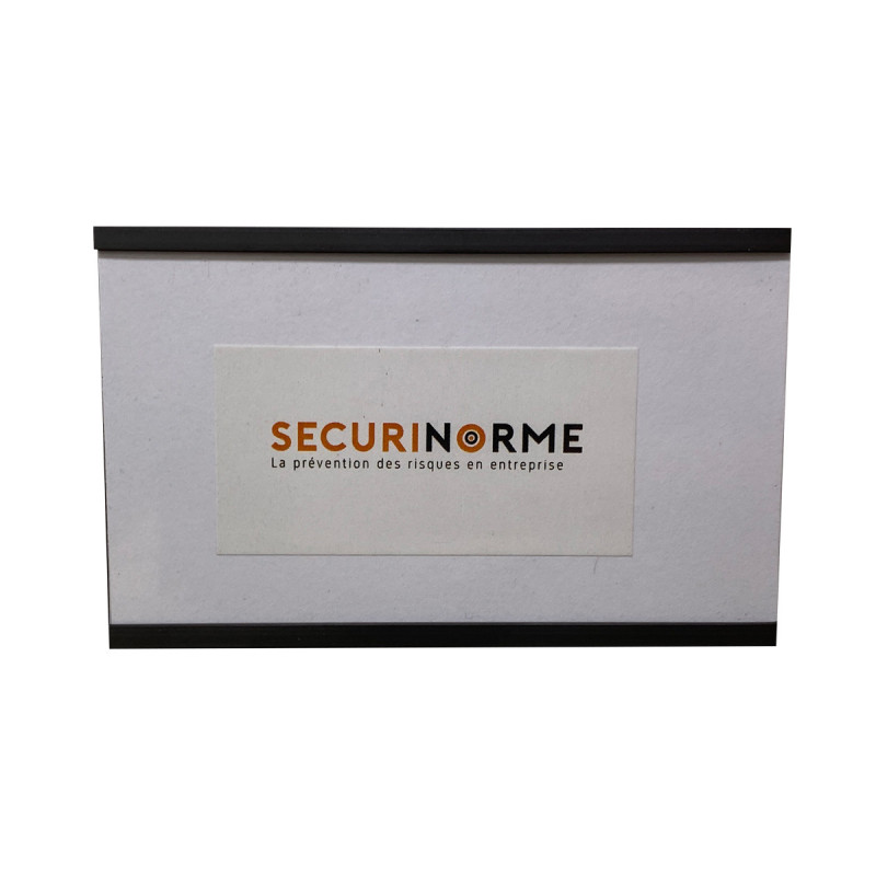 Porte-note coulissant magnétique - Lot de 10